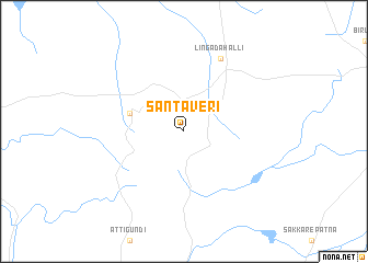 map of Santaveri