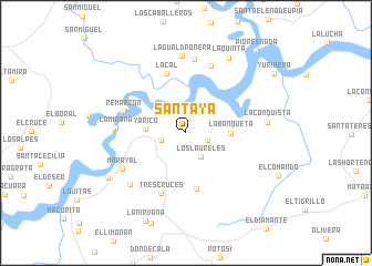 map of Santaya