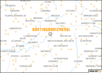 map of Santiago Arizmendi