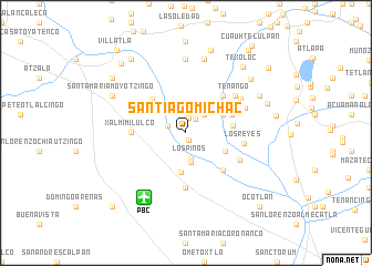 map of Santiago Michac