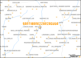 map of Santibáñez-Zarzaguda