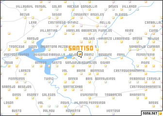 map of Santiso