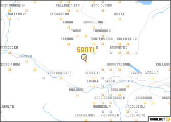 map of Santi