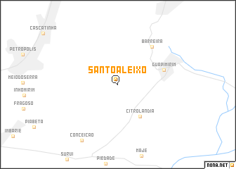 map of Santo Aleixo