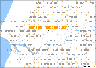 map of Santo Amaro da Bouça