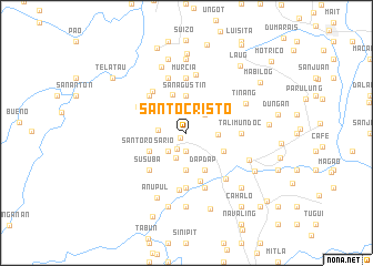 map of Santo Cristo