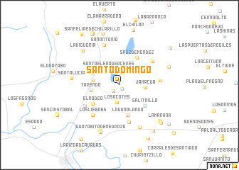 map of Santo Domingo