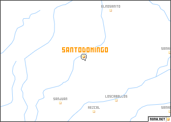 map of Santo Domingo