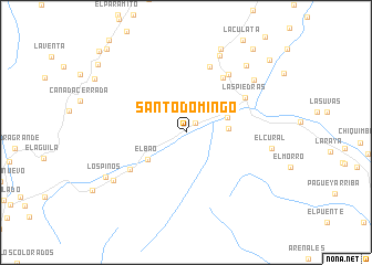 map of Santo Domingo