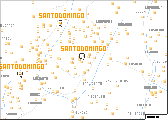 map of Santo Domingo