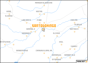 map of Santo Domingo