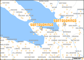 map of Santo Domingo