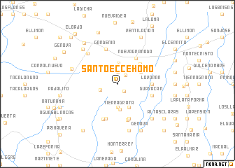 map of Santo Eccehomo