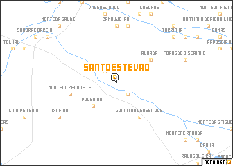 map of Santo Estêvão