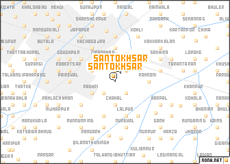 map of Santokhsar