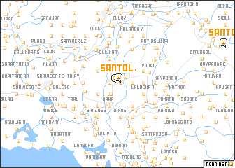 map of Santol