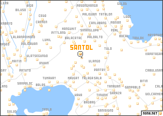 map of Santol