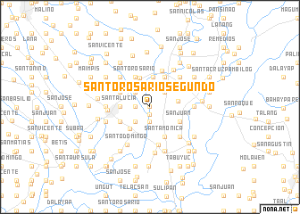 map of Santo Rosario Segundo