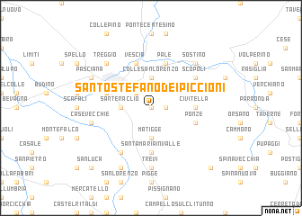 map of Santo Stefano dei Piccioni