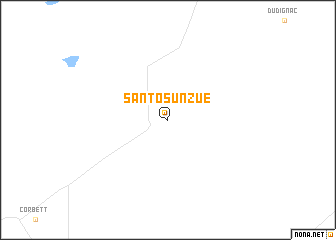 map of Santos Unzué