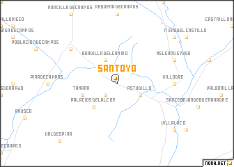 map of Santoyo