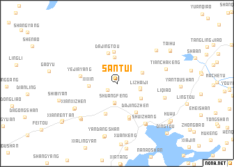 map of Santui