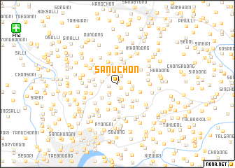 map of Sanuch\