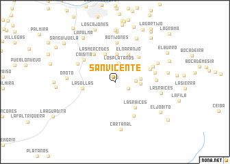 map of San Vicente