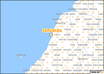 map of San-wo-k\