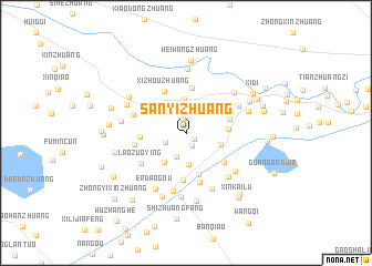 map of Sanyizhuang