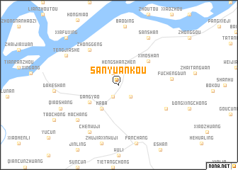 map of Sanyuankou