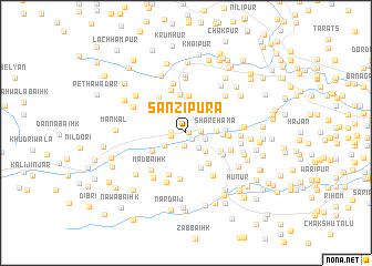 map of Sanzīpura