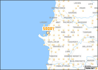 map of Saoay