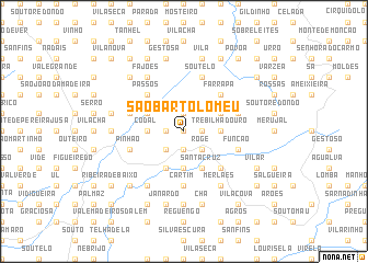 map of São Bartolomeu