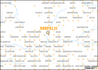map of São Félix