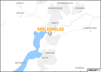 map of São Leopoldo