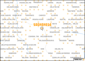 map of São Mamede
