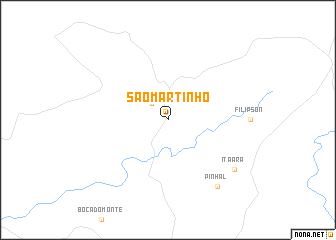 map of São Martinho