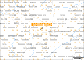 map of São Martinho