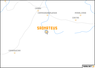 map of São Mateus