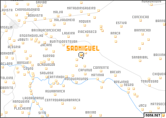 map of São Miguel