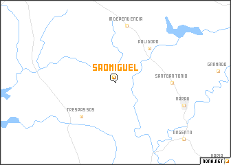 map of São Miguel