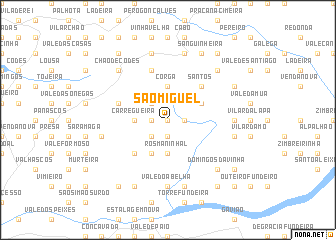 map of São Miguel