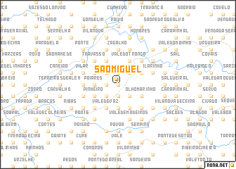 map of São Miguel