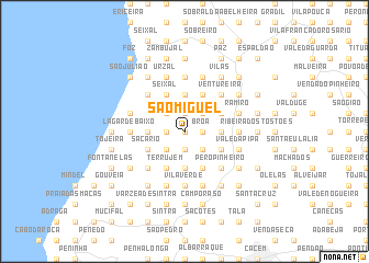 map of São Miguel