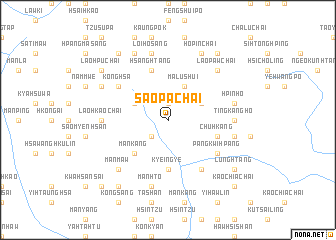 map of Saopa Chai