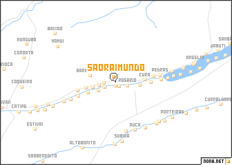 map of São Raimundo