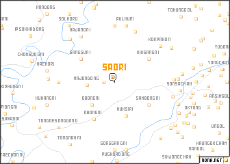 map of Sao-ri