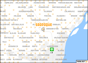 map of São Roque