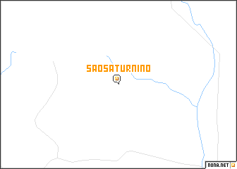 map of São Saturnino